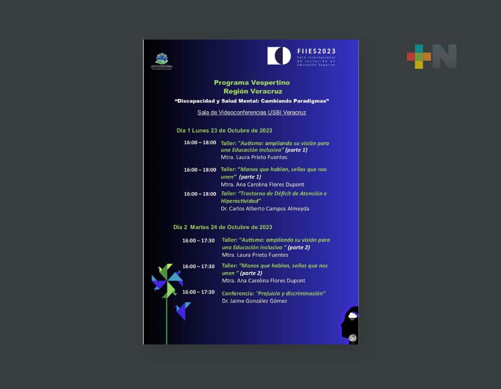 UV sede del IV Foro Internacional de Inclusión en Educación Superior